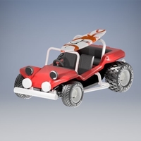 Small Beach Buggy 3D Printing 370426