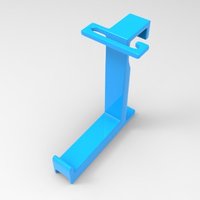 Small filament holder w guide loop 3D Printing 37048