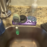 Small kitchen sink tool holder with water return 3D Printing 370509