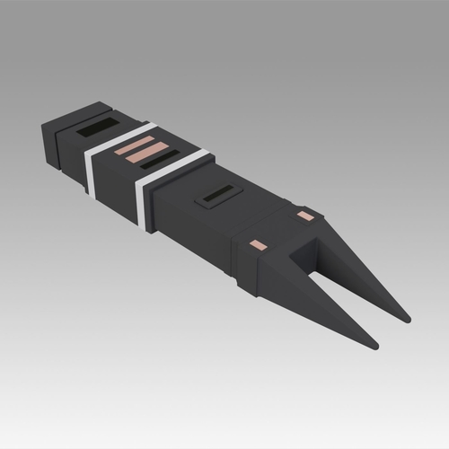Star Trek The Next Generation 4th Season Forked Medical Device 3D Print 370516