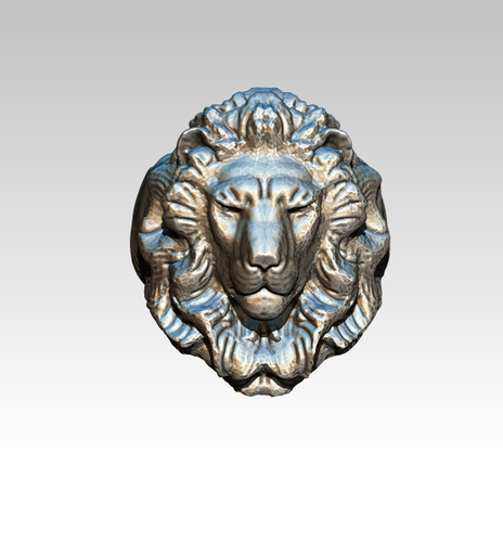 Lion King Detailed model ring (RP jewelry) 3D Print 370543