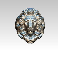 Small Lion King Detailed model ring (RP jewelry) 3D Printing 370543