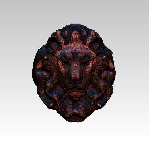 Lion King Detailed model ring (RP jewelry) 3D Print 370547