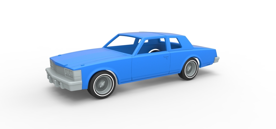 Diecast shell Cadillac Seville 1979 1:25