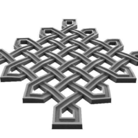 Celtic knot ornament CNC - Thumbnail 3