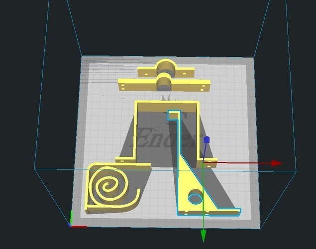 Misc. Brackets for the home, cable, many uses. 3D Print 370708