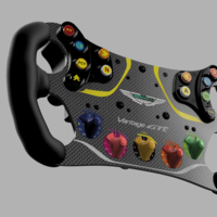 DIY ASTON MARTIN VANTAGE GTE SWD STEERING WHEEL - Thumbnail 3