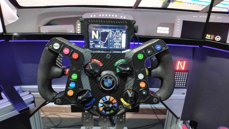 DIY BMW M8 GTE (BIG BOY) STEERING WHEEL