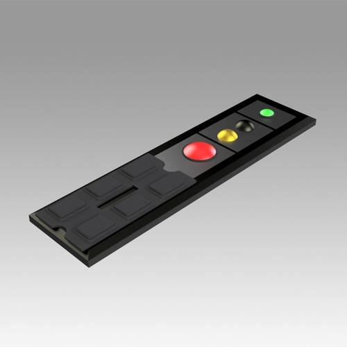 Star Trek Enterprise Remote Control or Hand Held Button Control  3D Print 370772