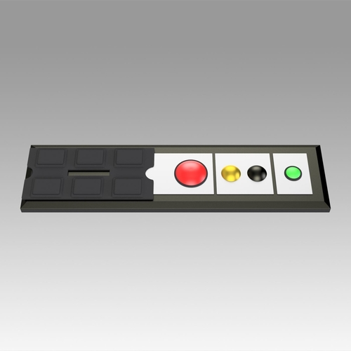 Star Trek Enterprise Remote Control or Hand Held Button Control  3D Print 370773