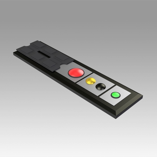Star Trek Enterprise Remote Control or Hand Held Button Control  3D Print 370774