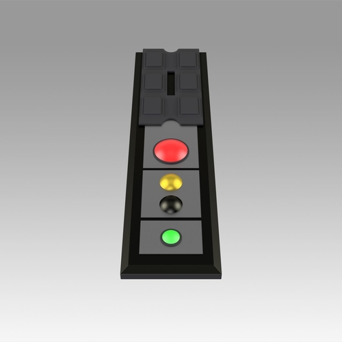 Star Trek Enterprise Remote Control or Hand Held Button Control  3D Print 370775