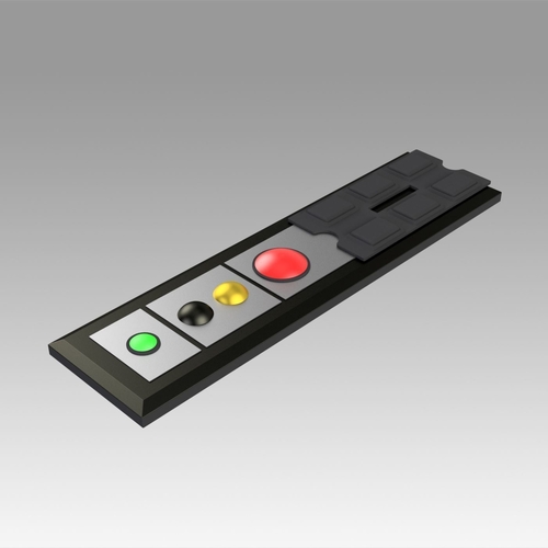 Star Trek Enterprise Remote Control or Hand Held Button Control  3D Print 370776