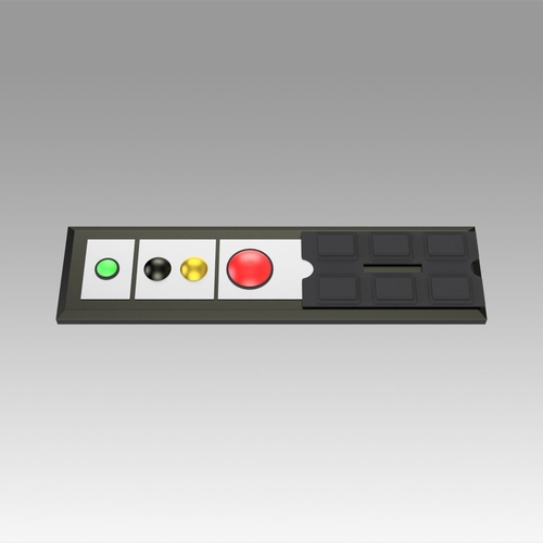 Star Trek Enterprise Remote Control or Hand Held Button Control  3D Print 370777