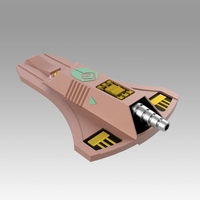 Star Trek The Next Generation Ferengi Phaser Cosplay prop - Thumbnail 2