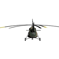 Mi-8 Russian Military Helicopter Free low-poly 3D model - Thumbnail 3