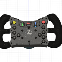 LEXUS RC F GT3  STEERING WHEEL - Thumbnail 2