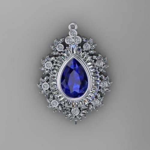 PEAR PENDANT MH146
