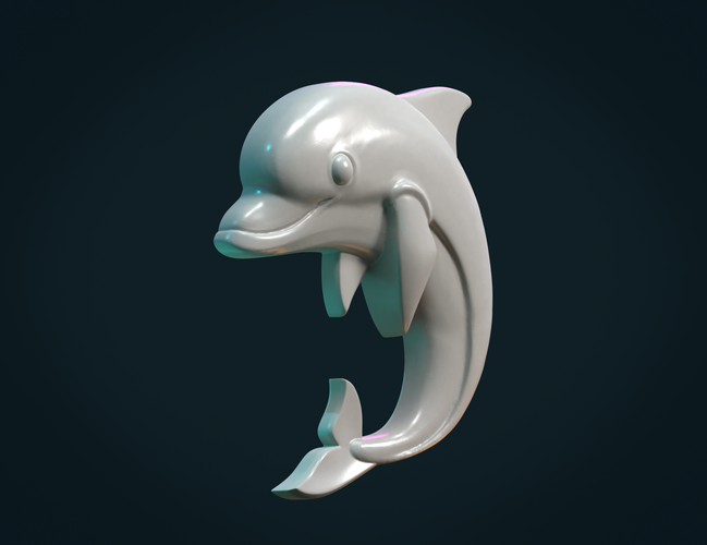 Dolphin relief 3D Print 370973