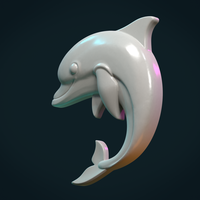 Dolphin relief - Thumbnail 3