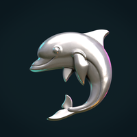 Dolphin relief - Thumbnail 6
