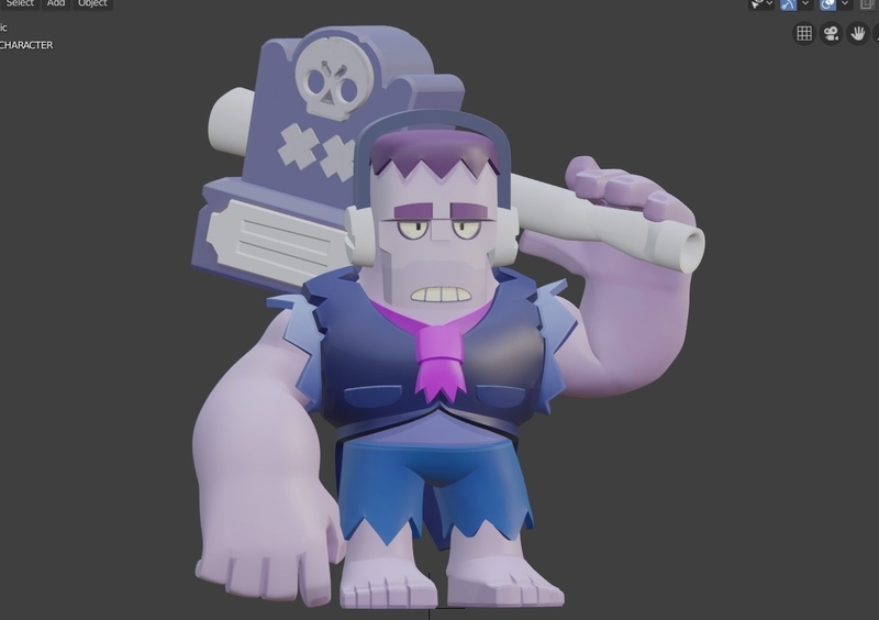 Brawl Stars- Frank figurine