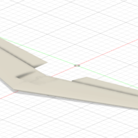 Small RC Flying Wing 3D Printing 371046