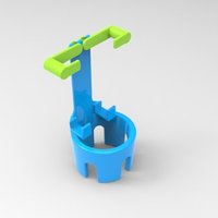 Small phone cup holder 3D Printing 37109