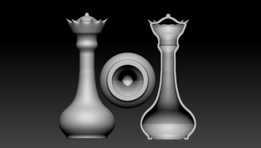 Chess models set 3D Print 371128
