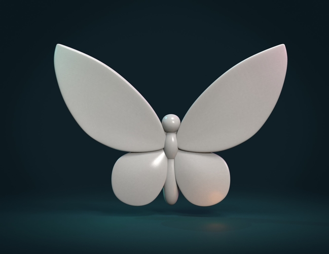 Butterfly I 3D Print 371173