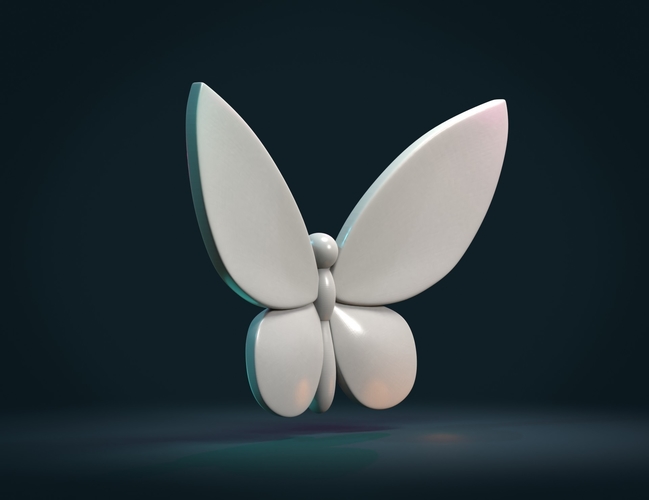 Butterfly I 3D Print 371175