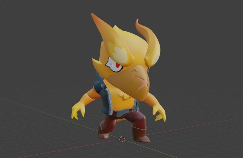Brawl Stars- Crow Phoenix