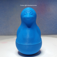 Small Petey the Penguin Roly-Poly Toy 3D Printing 3712