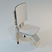 Futuristic table and chair - Thumbnail 10