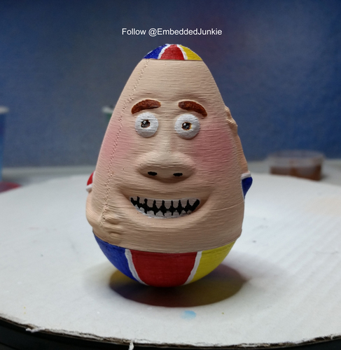 Humpty Dumpty Roly-Poly Toy 3D Print 3714