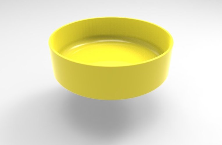 anti ant dog bowl/moat/platform 3D Print 37143