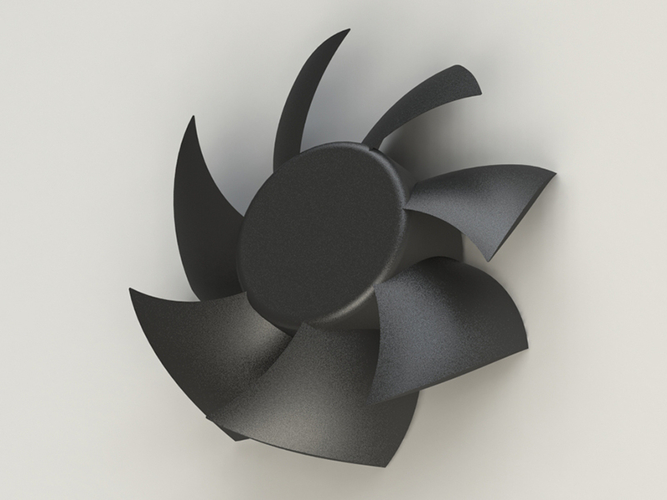 pc fan- propeller 3D Print 371452