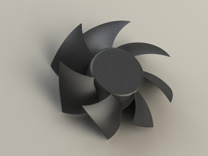 pc fan- propeller 3D Print 371454