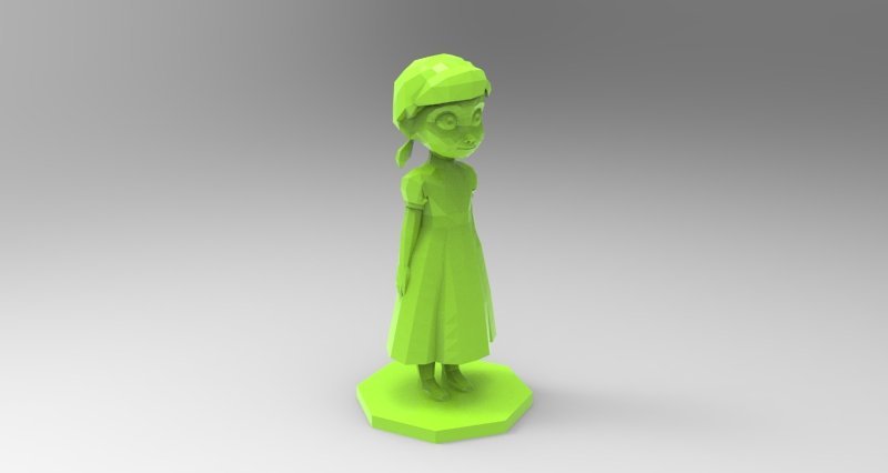 young anna from frozen