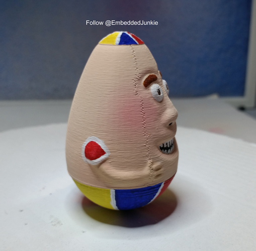 Humpty Dumpty Roly-Poly Toy 3D Print 3715