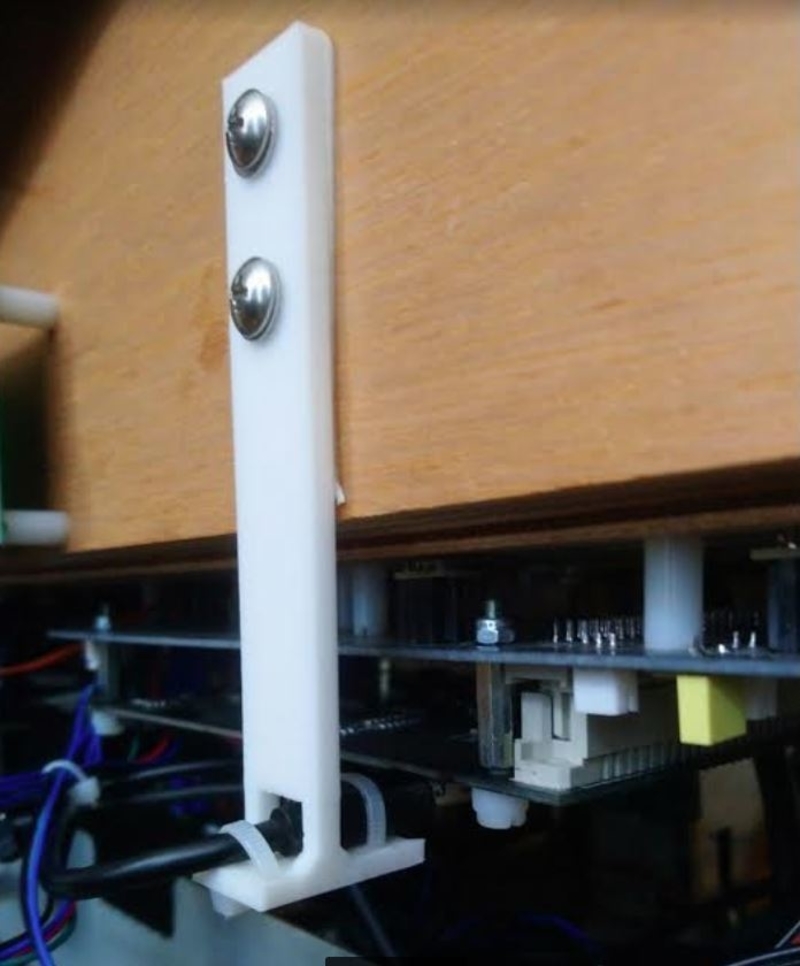 Alien Pinball rear panel USB bracket 