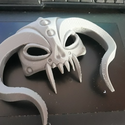 Mask horned 3D Print 371588