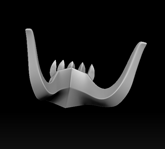 Mask horned 3D Print 371592