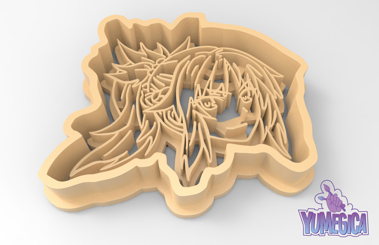 Mordred from “Fate/Grand Order” Cookie Cutter - STL file 3D Print 371604