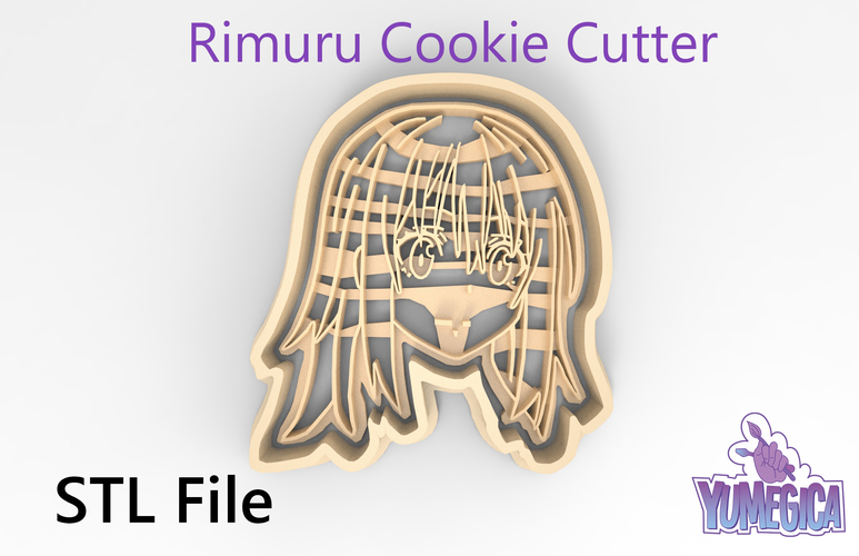 Rimuru “That Time I Got Reincarnated as a Slime” Cookie Cutter 3D Print 371634
