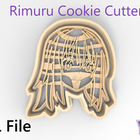 Small Rimuru “That Time I Got Reincarnated as a Slime” Cookie Cutter 3D Printing 371634