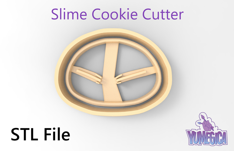 Slime “That Time I Got Reincarnated as a Slime” Cookie Cutter 3D Print 371642