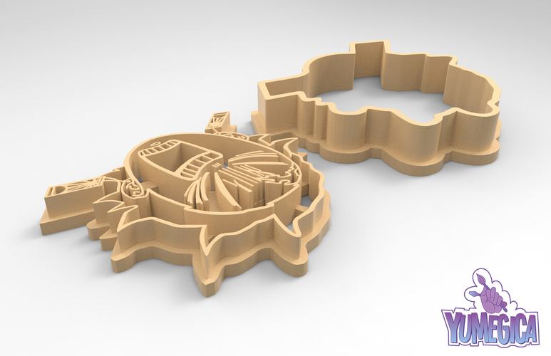 Tanjiro Kamado from "Kimetsu no Yaiba" Cookie Cutter - STL file 3D Print 371659