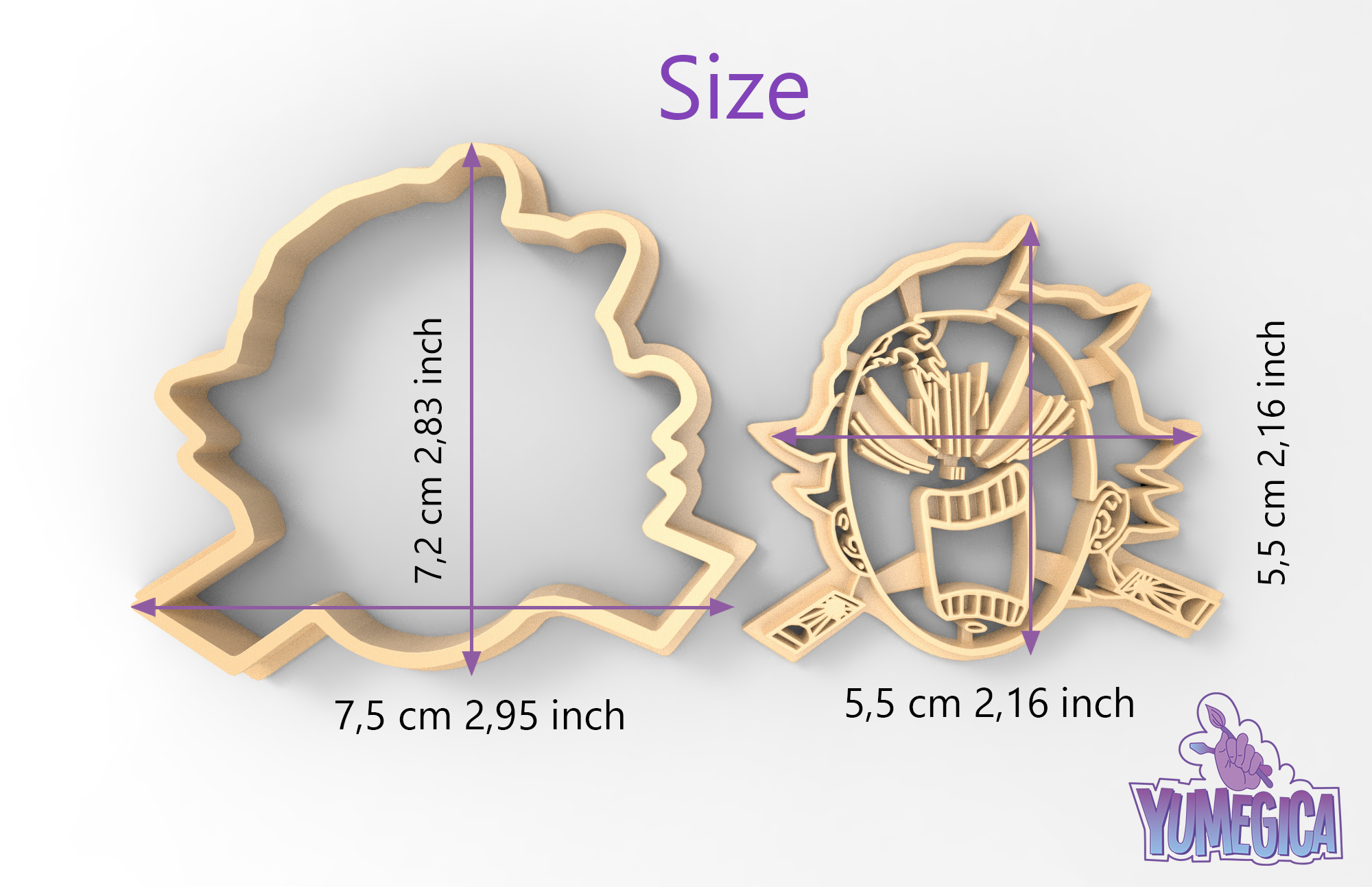 STL file Demon Slayer Tanjiro cookie cutter Stl file 🍪・3D print design to  download・Cults