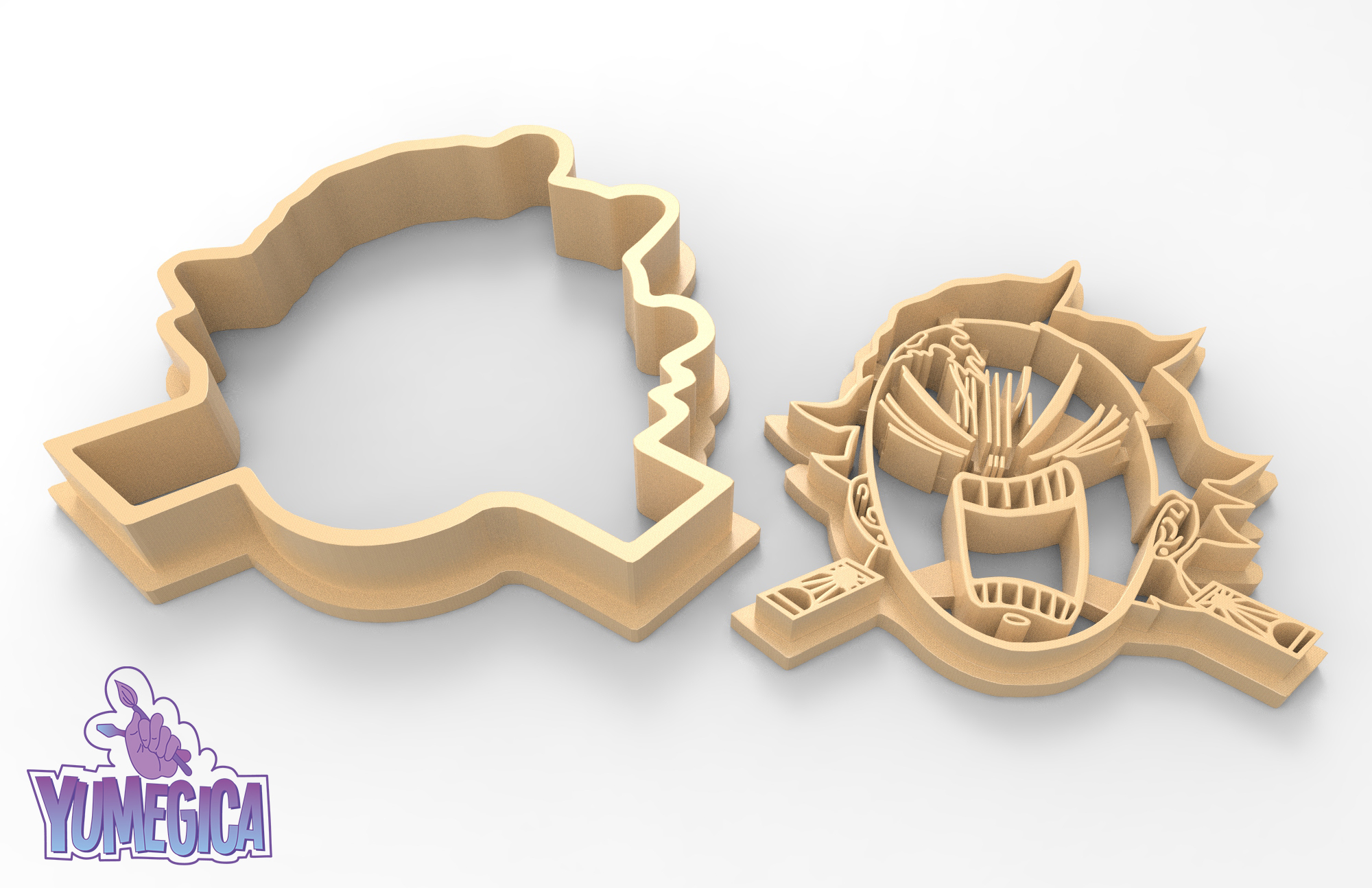 STL file Demon Slayer Tanjiro cookie cutter Stl file 🍪・3D print design to  download・Cults